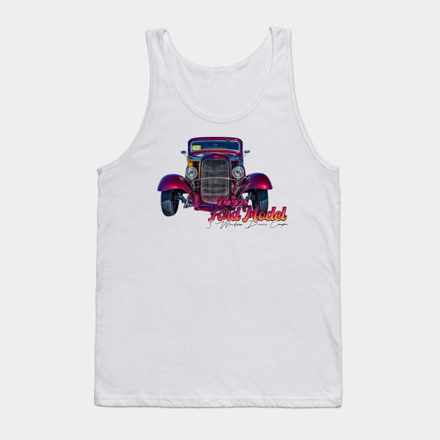 1932 Ford Model B 3 Window Coupe Tank Top by Gestalt Imagery